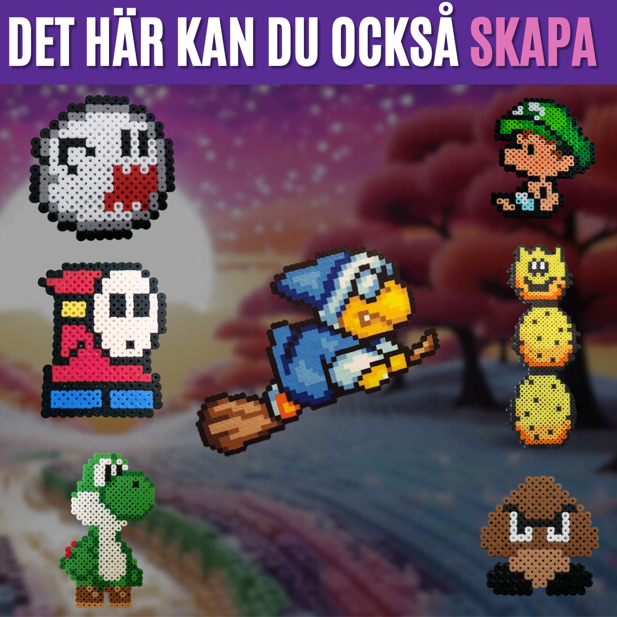 180+ Super Mario Pärlplattemönster - Bild 5